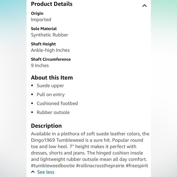 Dingo Red Suede Ankle Boots - Picture 10 of 10